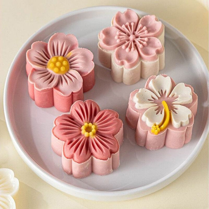 Plastic Manual Mooncake Press Tool