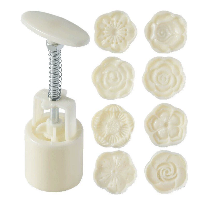 Plastic Manual Mooncake Press Tool