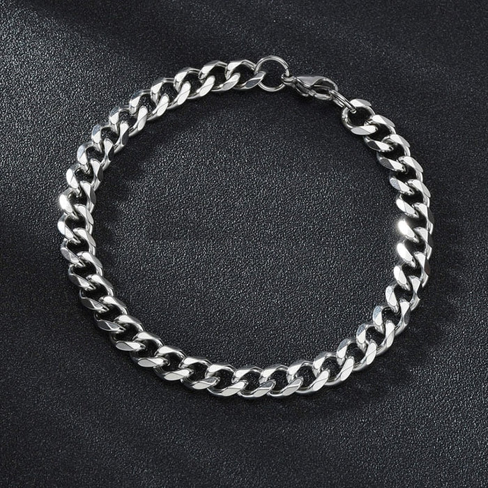 Plated Bracelet with a Timeless Chain Design: silver, gold chain bracelets, bold minimal style