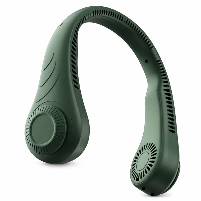 Portable Neck Fan with Bladeless Cooling Technology Green