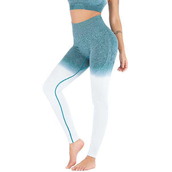 Push-Up Control Yoga Leggings without Seams: dark gray, pink high-waisted leggings, athleisure style