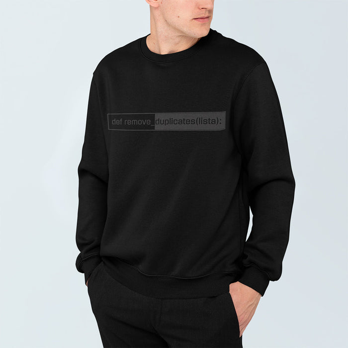 Python Logo Men's Coding Sweatshirt: heather gray, white crewneck sweatshirt, minimal style