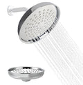 Rainfall Shower Head 9 Inch High Pressure Fixed Shower Head 360 Adjustable-195