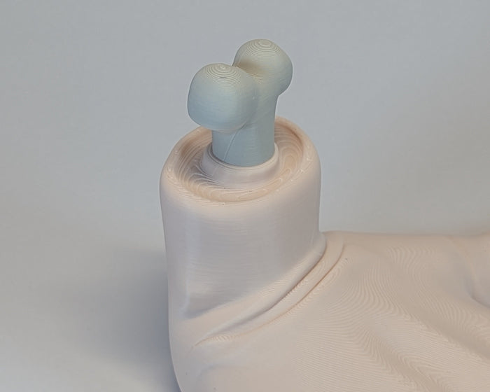 Flexi Factory Articulated Wrist Bone Closeup Top View