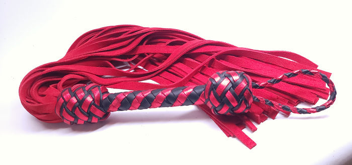 Red Suede Flogger- In Stock