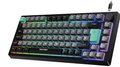 RGB Gaming Keyboard,83 Keys Wired With Volumn Knob,26 Keys Anti-Ghosting, KB025