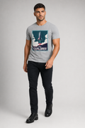 Rocket Man Tee for Men Sport Grey