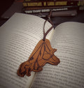 Rope Bondage Leather Book Mark - Design IV