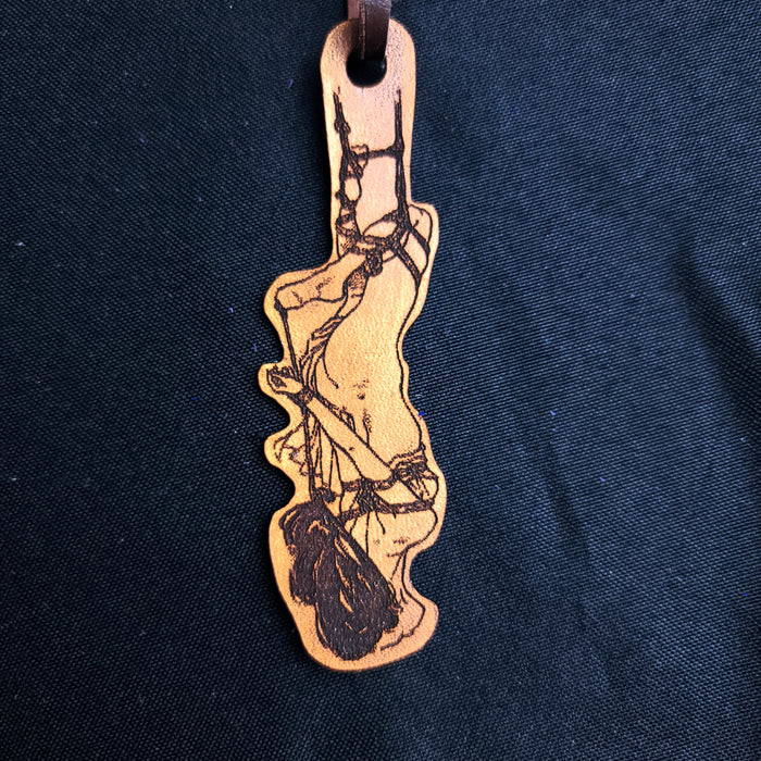 Rope Bondage Leather Book Marks Full Set