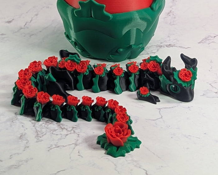 Rose Dragon Laying Down