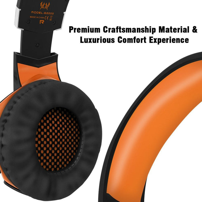 RZ LED Gaming Headphone with Microphone, Ninja Dragon Edition: black, dark gray over-ear gaming headset with boom microphone