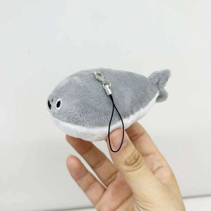 Sacabambaspis Plush Keychain: Meme Magic Accessory: pink, white cartoon pink animal character, kawaii cartoon style