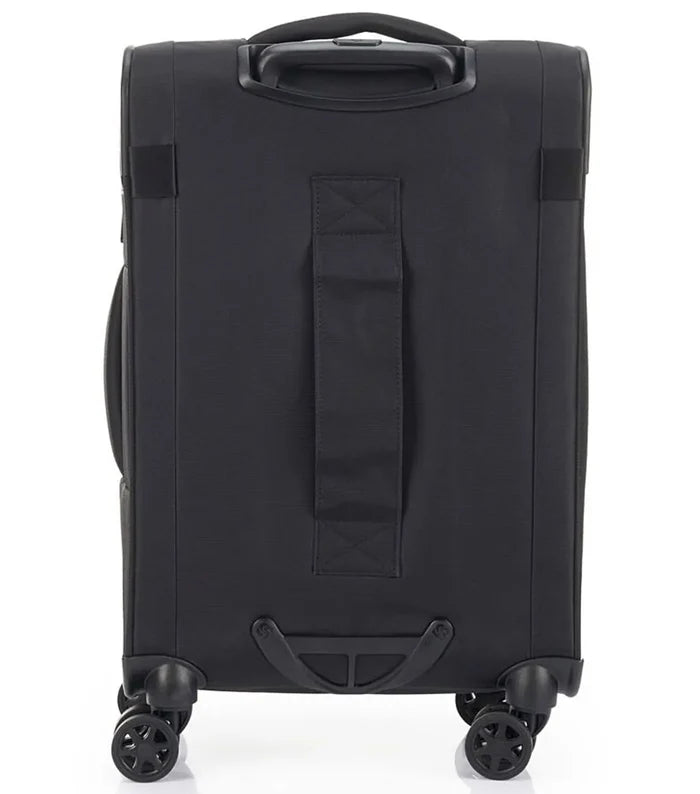 Luggage sleeve on rear of bag