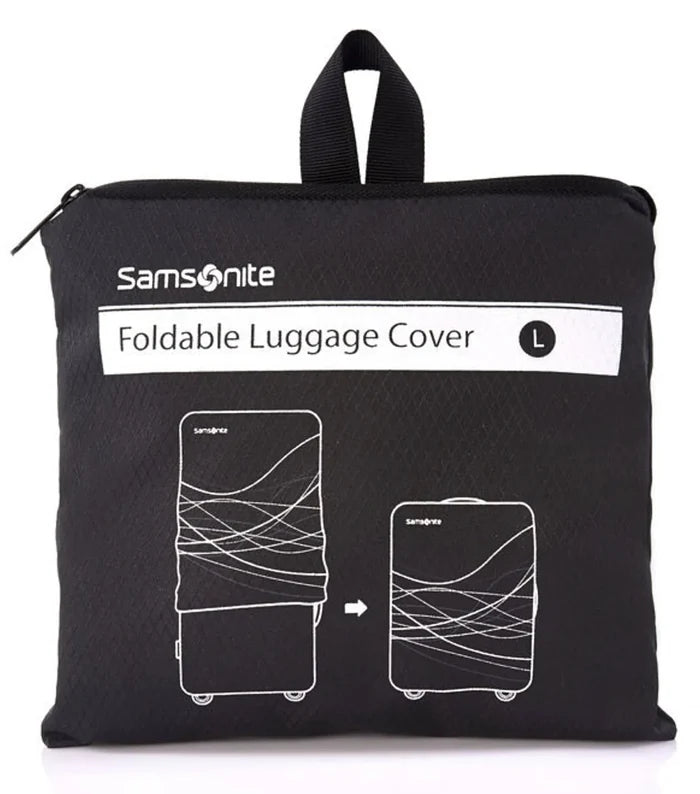 Samsonite Large Foldable Suitcase Cover - Fits up 81 cm - Black