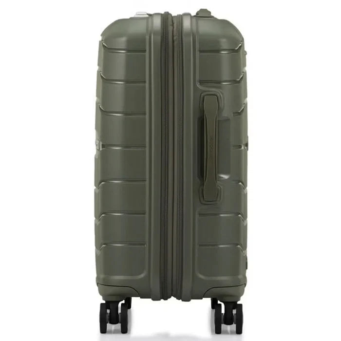Samsonite Oc2Lite 55 cm 4 Wheeled Expandable Carry-On Spinner Suitcase - Olive Green