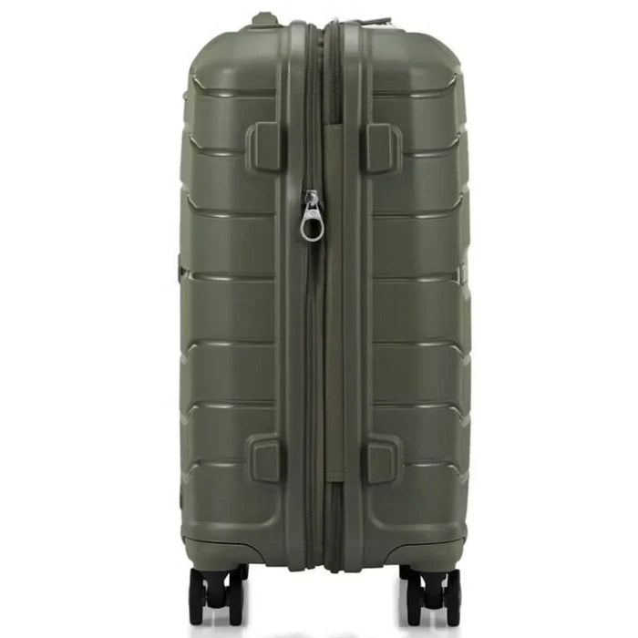 Samsonite Oc2Lite 55 cm 4 Wheeled Expandable Carry-On Spinner Suitcase - Olive Green