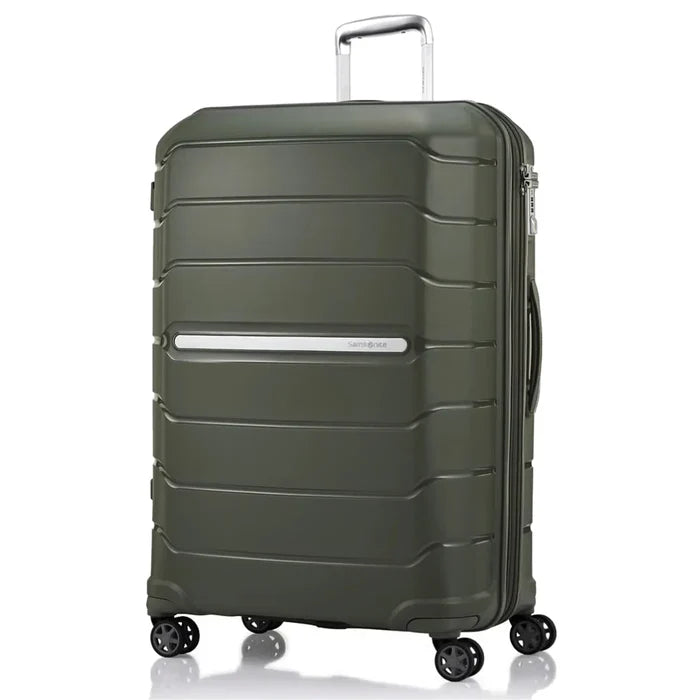 Samsonite Oc2Lite 75 cm 4 Wheeled Expandable Spinner Suitcase - Olive Green
