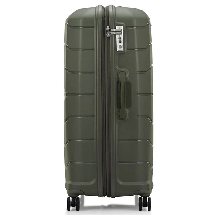 Samsonite Oc2Lite 81 cm 4-Wheel Expandable Spinner Suitcase - Olive Green