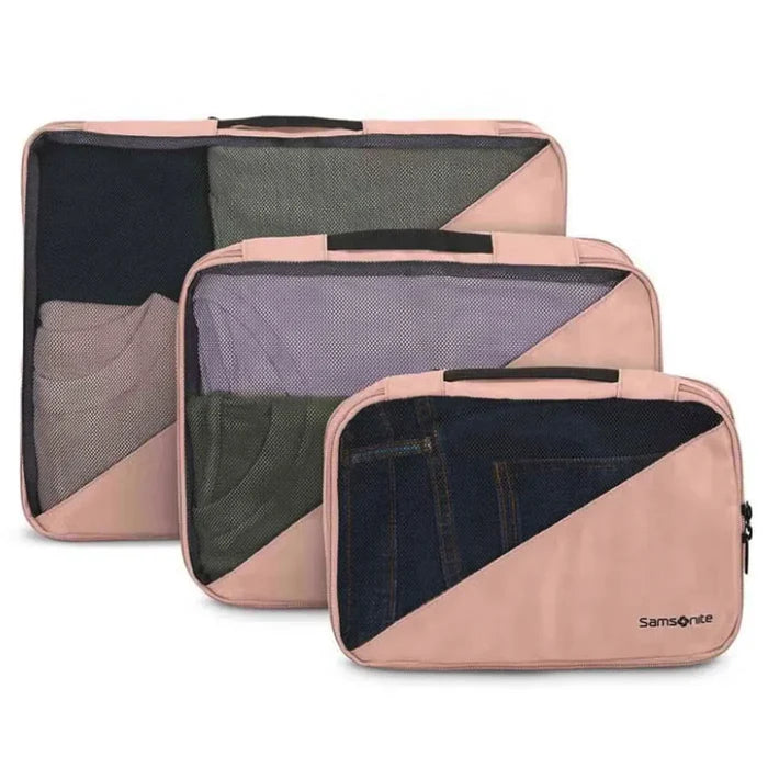 Samsonite Packing Cubes (Set of 3) - Dusty Rose