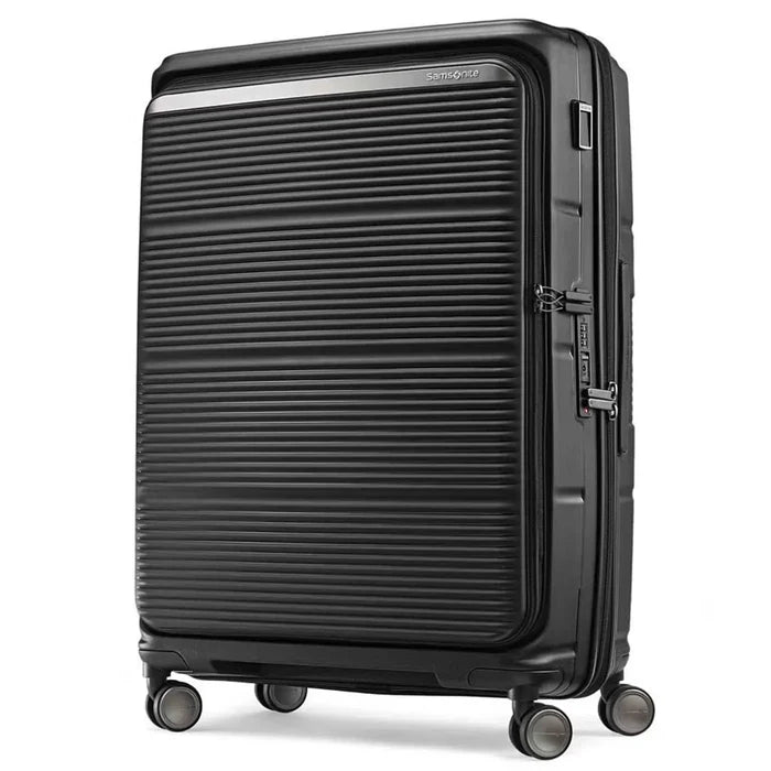 Samsonite Paralux 75 cm Expandable Front Opening Suitcase - Black