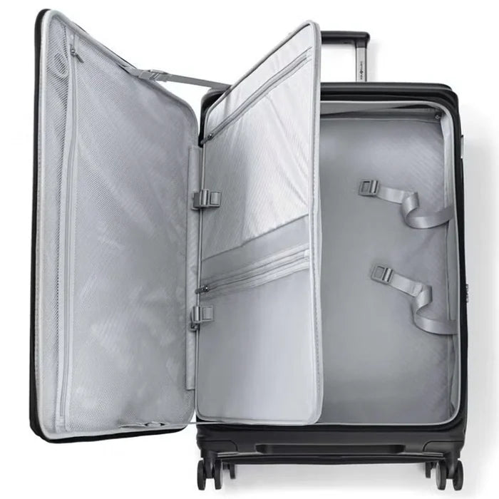 Samsonite Paralux 81 cm Expandable Front Opening Suitcase - Black
