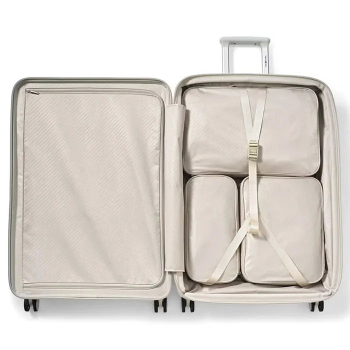 Samsonite Paralux 81 cm Expandable Front Opening Suitcase - Stone Grey