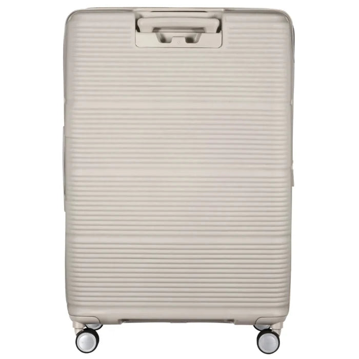 Samsonite Paralux 81 cm Expandable Front Opening Suitcase - Stone Grey