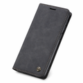 Samsung A13 A33 A53 5G Leather Folio Case Black