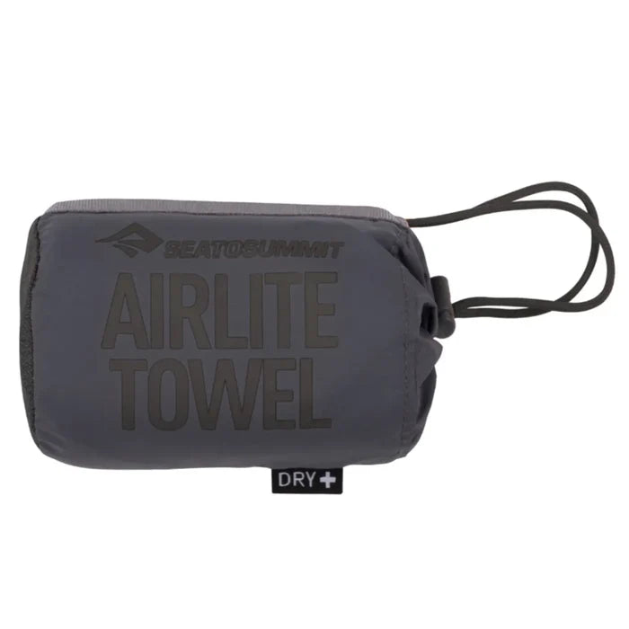 Sea To Summit Airlite Towel Large - Beluga (Dark Grey)
