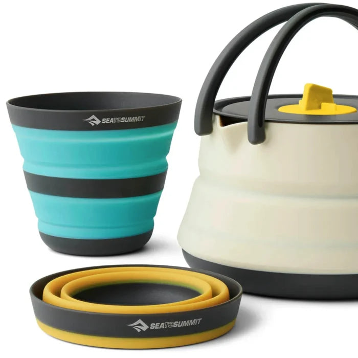 Sea To Summit Frontier Ultralight Collapsible 1.1L Kettle Cook Set - 3 Piece