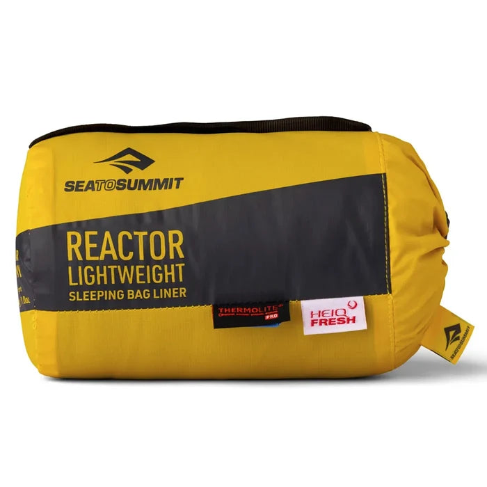 Sea To Summit Reactor Lightweight Sleeping Bag Liner (Regular Size) - Grey