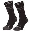 Sealskinz Scoulton Waterproof Warm Weather Mid Length Sock with Hydrostop (X-Large) - Black