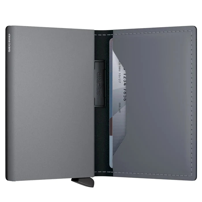 Secrid Bandwallet Compact RFID Wallet - Matte Grey / Grey