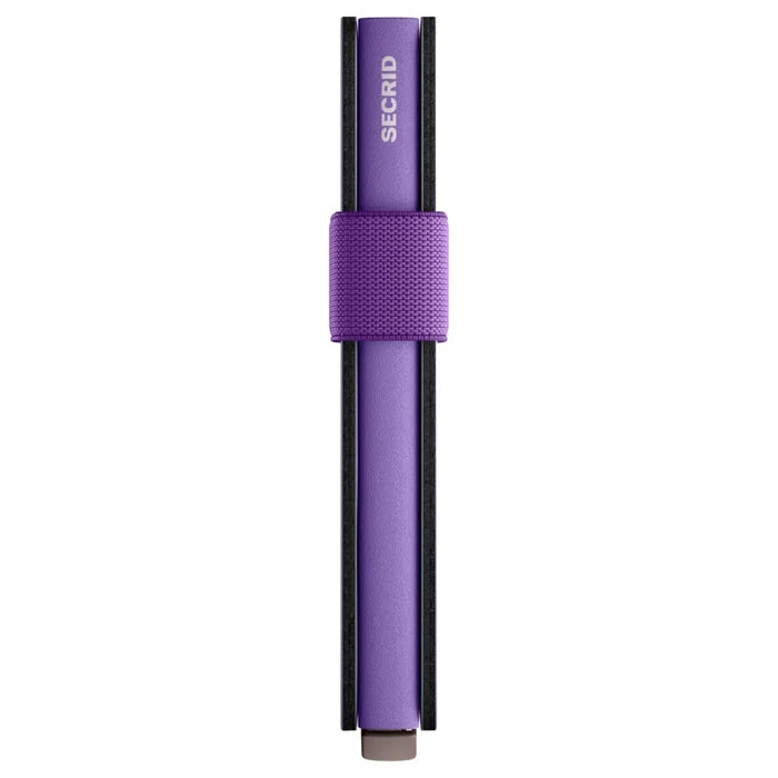 Secrid Bandwallet Compact RFID Wallet - Matte Lilac / Violet