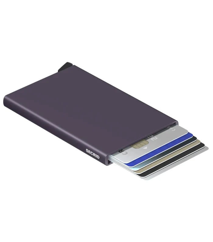 Secrid Card Cardprotector - Compact RFID Card Wallet - Dark Purple