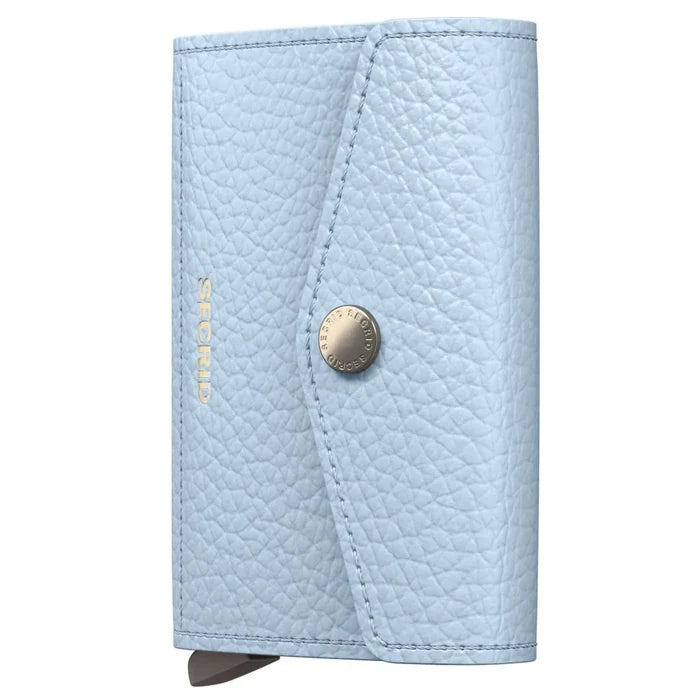 Secrid Envelope Wallet Compact RFID Card Wallet - Pebble Ice Blue