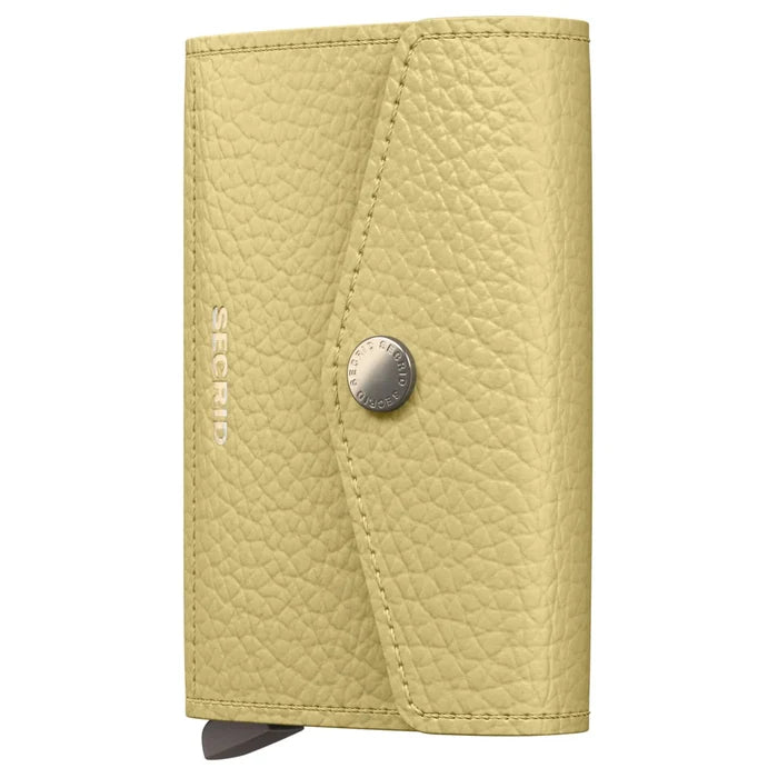 Secrid Envelope Wallet Compact RFID Card Wallet - Pebble Yellow