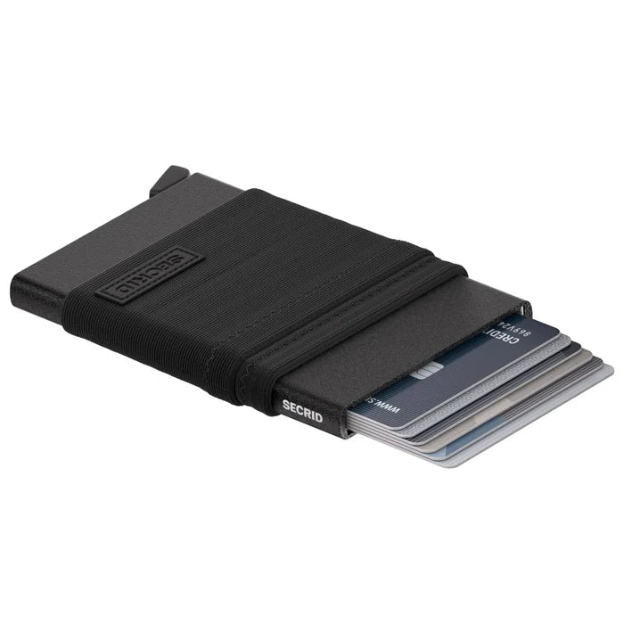 Secrid Flexwallet Original Compact RFID Card Wallet - Black
