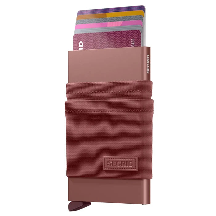 Secrid Flexwallet Original Compact RFID Card Wallet - Mauve