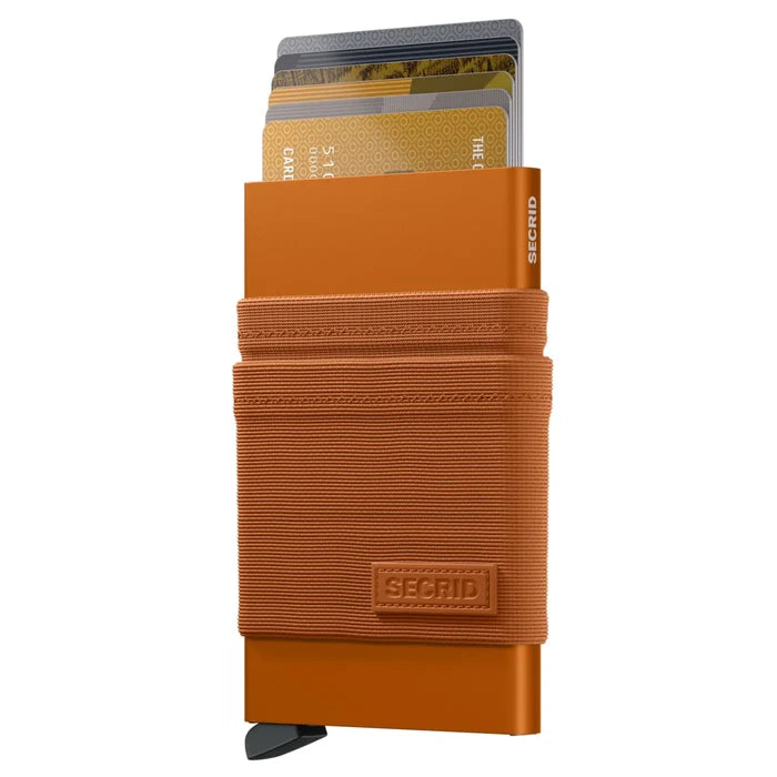 Secrid Flexwallet Original Compact RFID Card Wallet - Orange