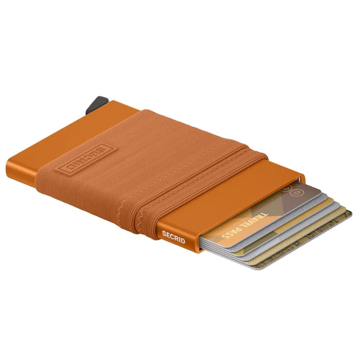 Secrid Flexwallet Original Compact RFID Card Wallet - Orange