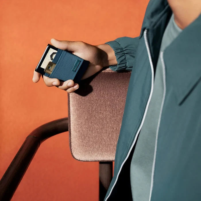 Secrid Flexwallet Original Compact RFID Card Wallet - Teal