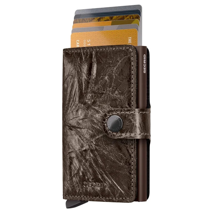 Secrid Miniwallet Compact RFID Wallet - Crunch Bronze