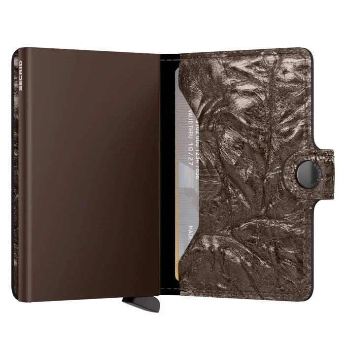 Secrid Miniwallet Compact RFID Wallet - Crunch Bronze
