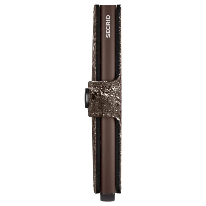 Secrid Miniwallet Compact RFID Wallet - Crunch Bronze