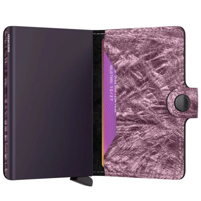 Secrid Miniwallet Compact RFID Wallet - Crunch Pink