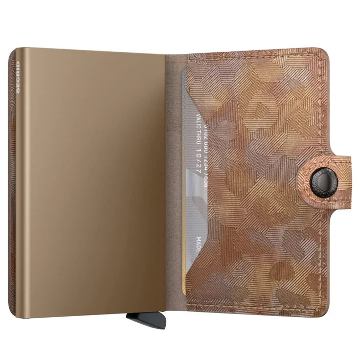 Secrid Miniwallet Compact RFID Wallet - Jungle Desert