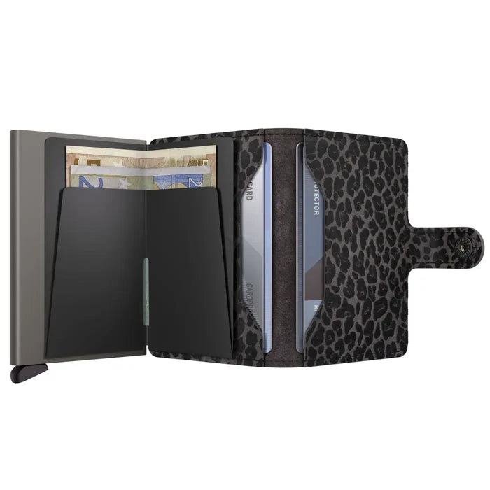 Secrid Miniwallet Compact RFID Wallet - Leo Grey