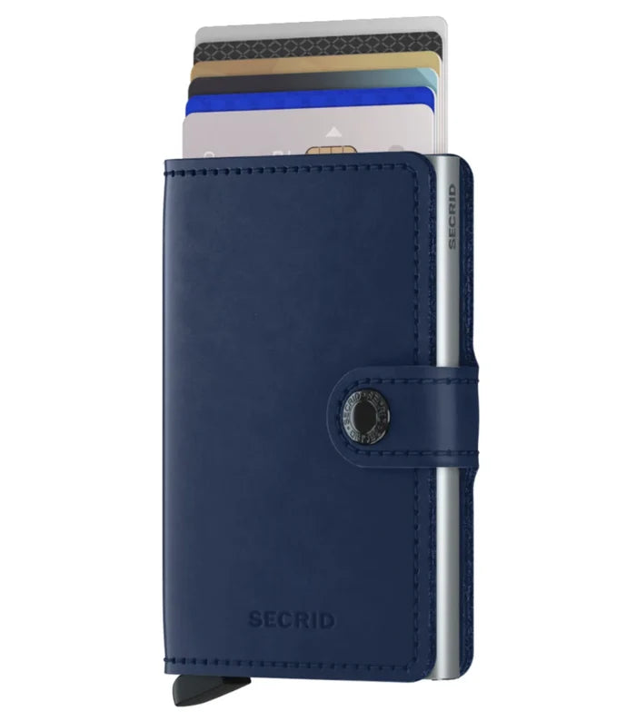 Secrid Miniwallet Compact RFID Wallet - Original Navy