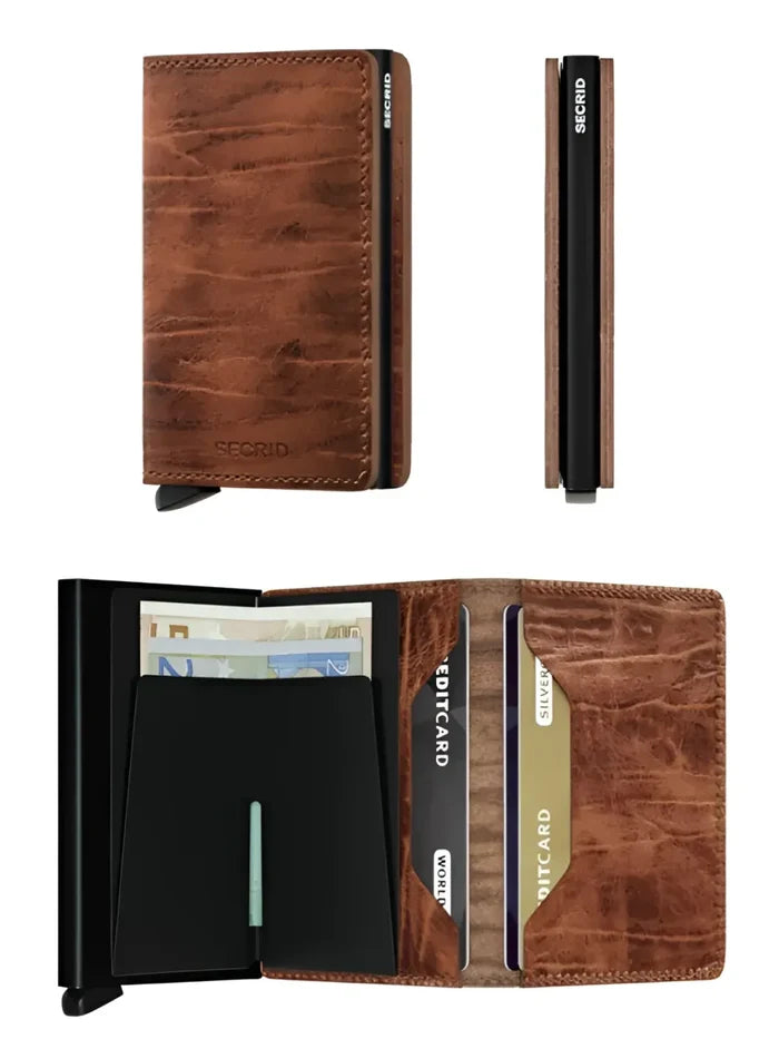 Secrid Slimwallet Compact RFID Wallet - Dutch Martin Whiskey